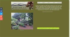 Desktop Screenshot of foothillsnursery.net